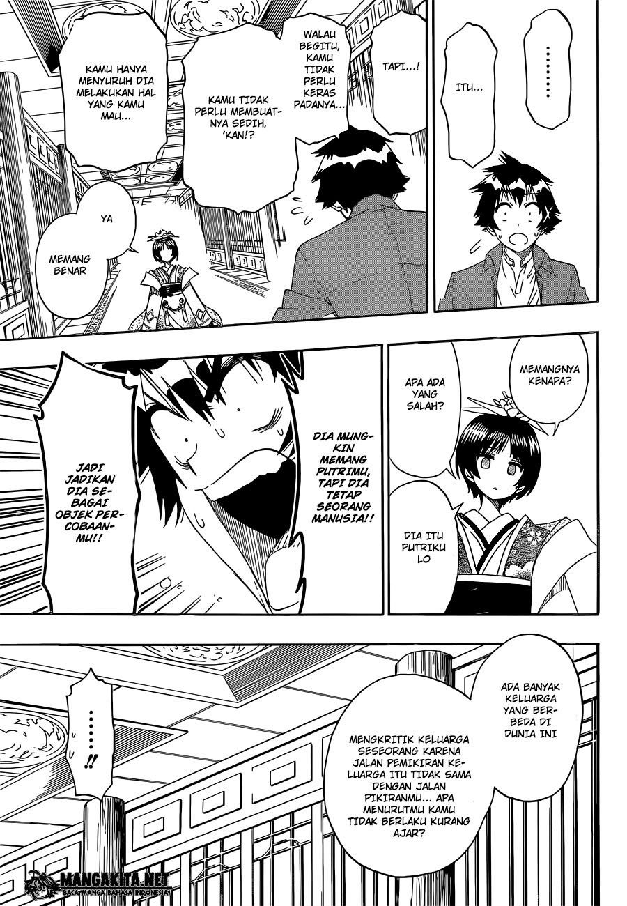 Nisekoi Chapter 186 Gambar 15