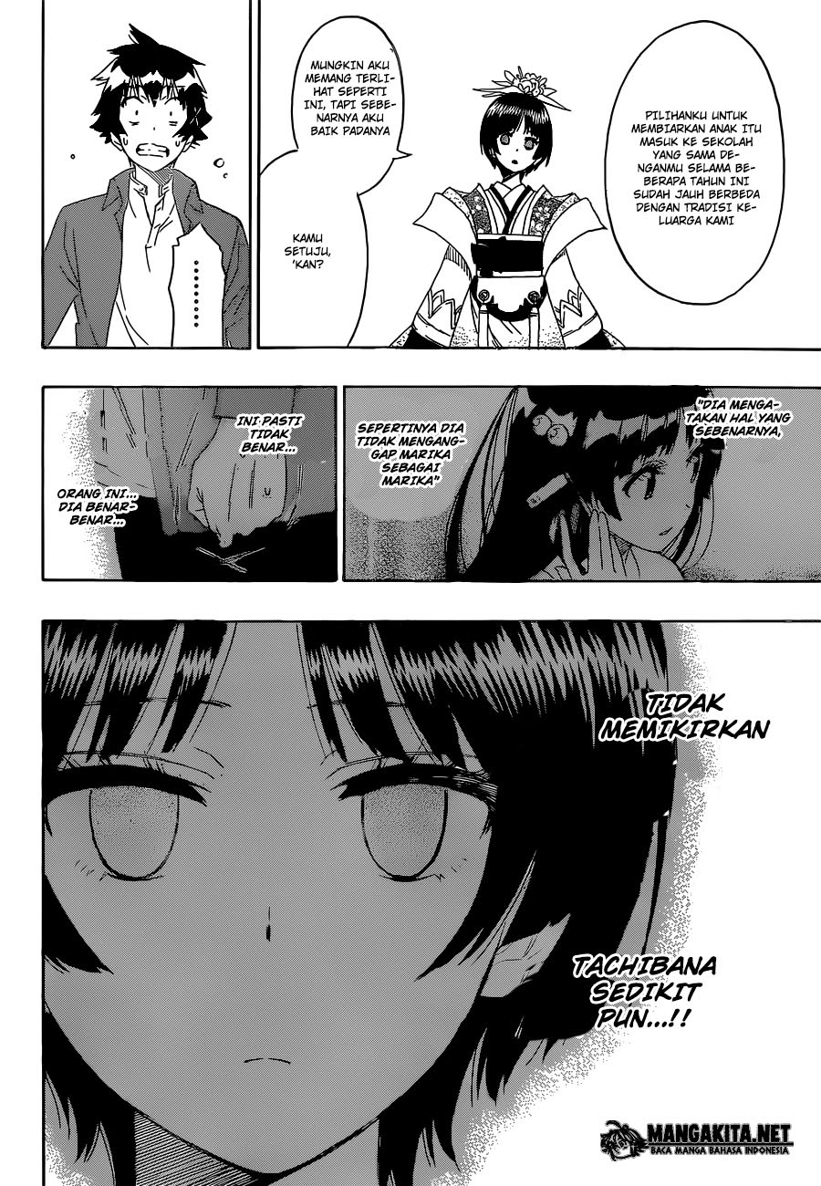 Nisekoi Chapter 186 Gambar 16