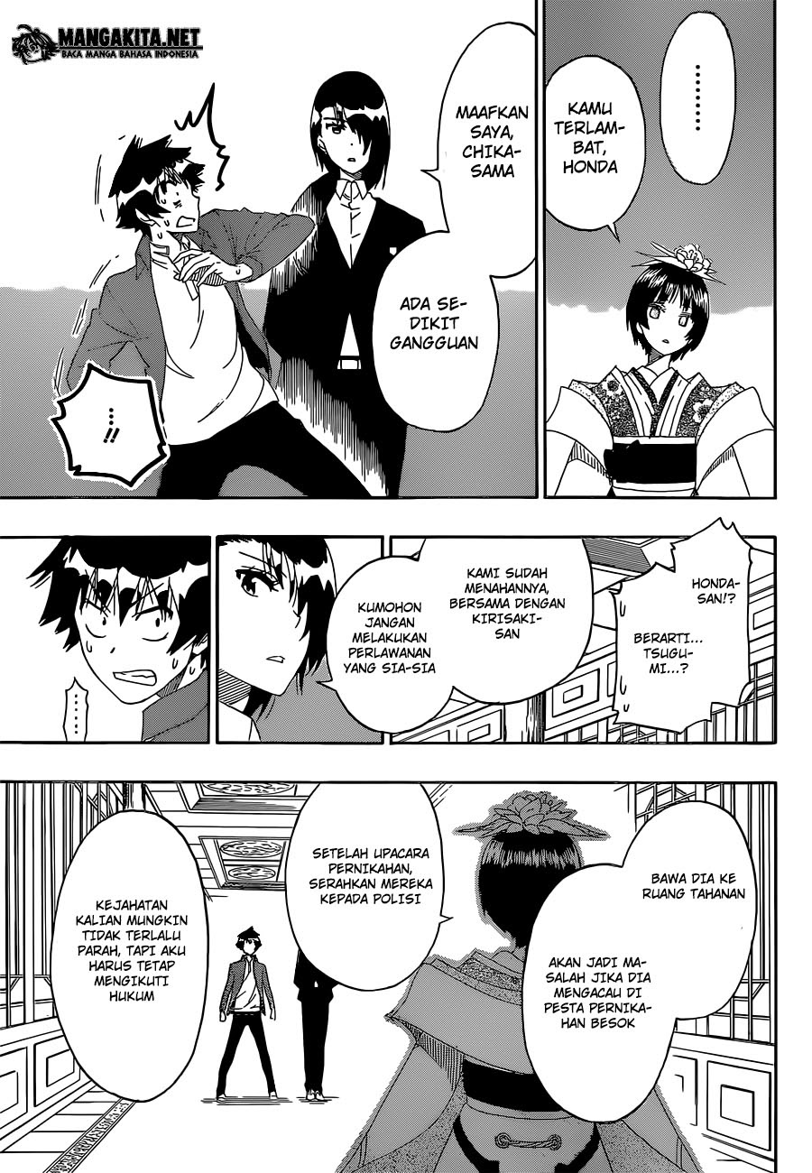 Nisekoi Chapter 186 Gambar 17