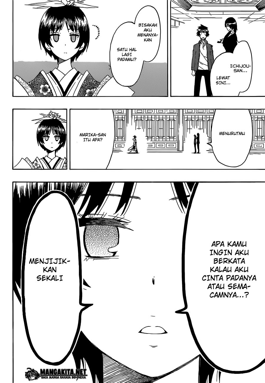 Nisekoi Chapter 186 Gambar 18