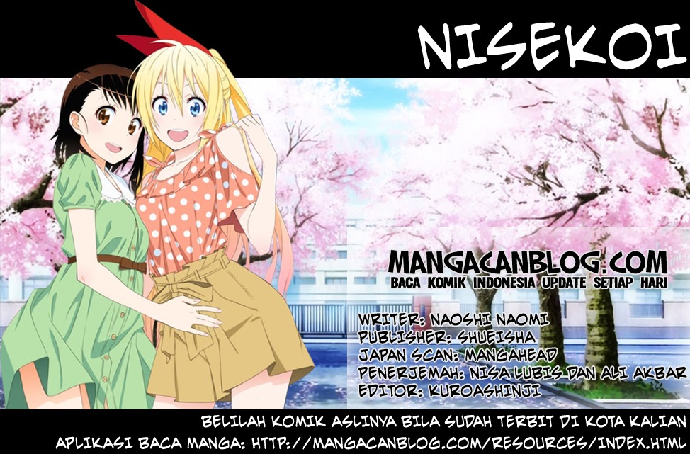 Nisekoi Chapter 202 Gambar 2