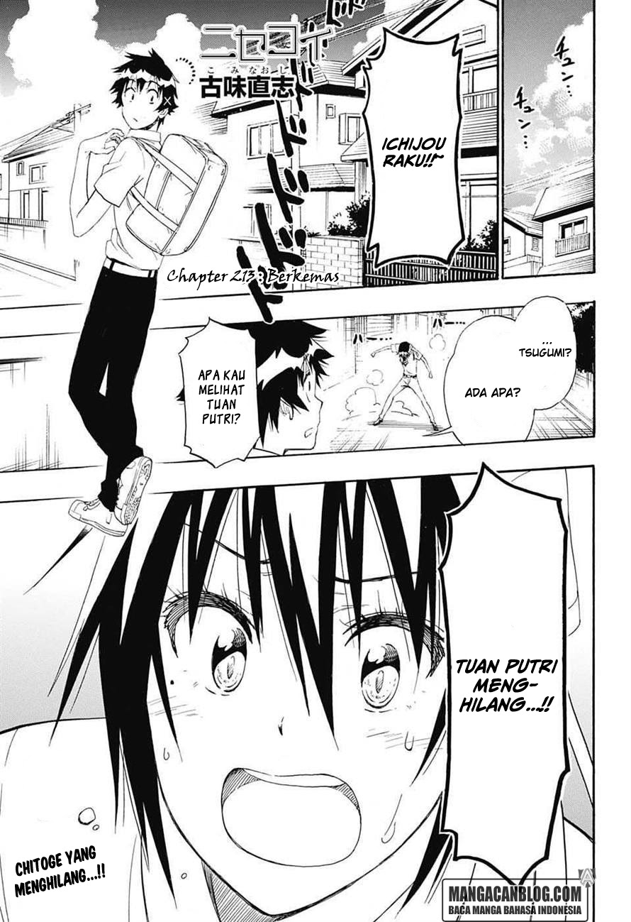 Nisekoi Chapter 213 Gambar 2