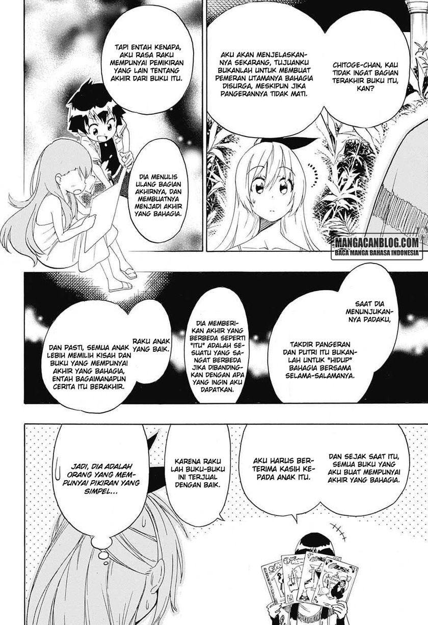 Nisekoi Chapter 216 Gambar 15