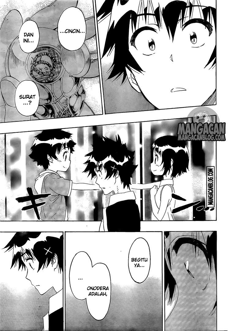 Nisekoi Chapter 226 Gambar 14
