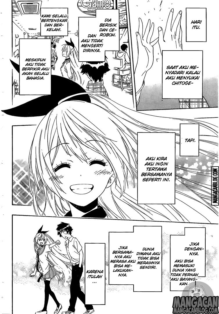 Nisekoi Chapter 226 Gambar 19