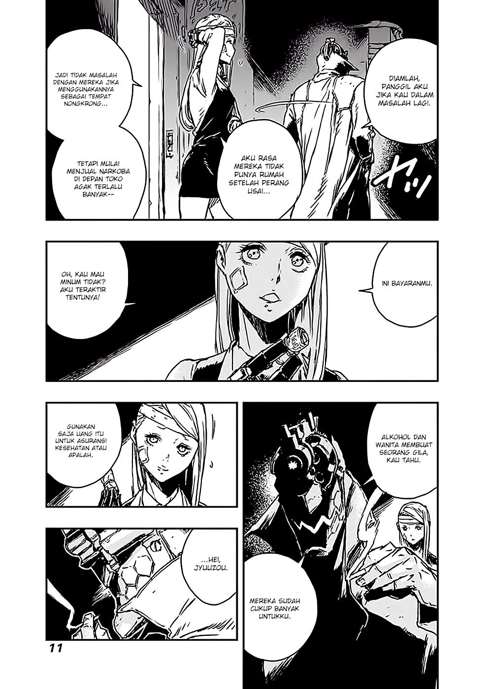 No Guns Life Chapter 01 Gambar 12