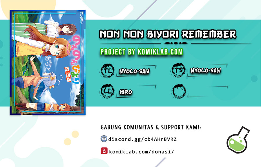 Non Non Biyori Remember Chapter 01 Gambar 1