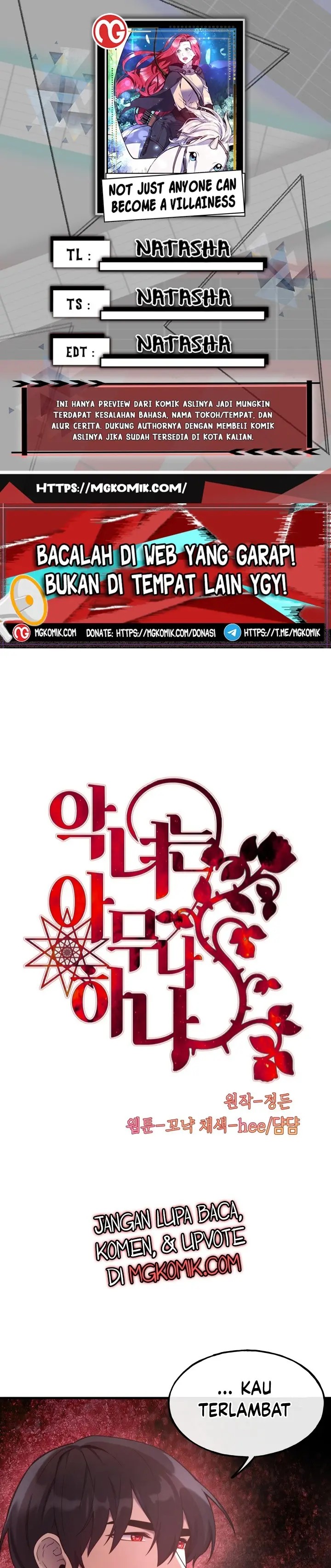 Not Just Anybody Can be An Evil Lady Chapter 87 Gambar 1