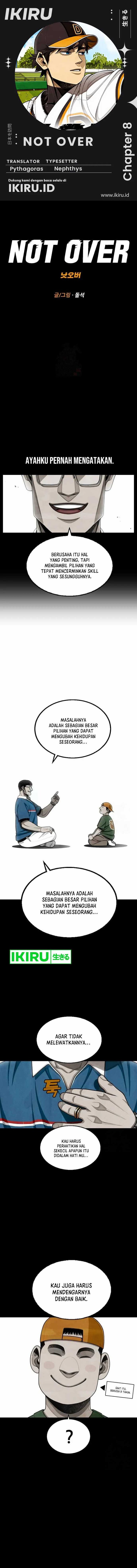 Not Over Chapter 08 Gambar 1