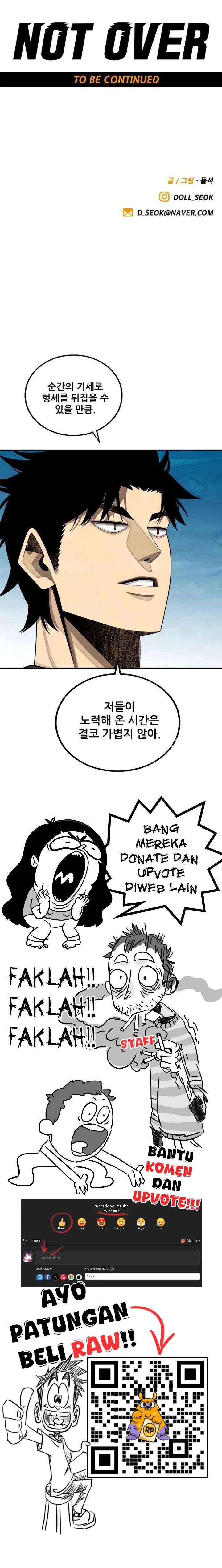 Not Over Chapter 32 Gambar 20