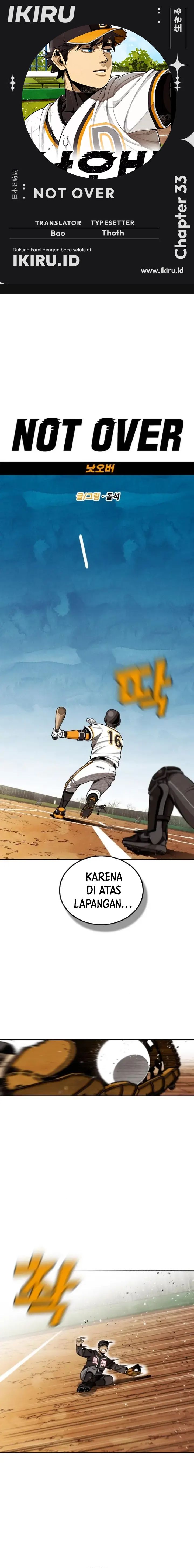 Not Over Chapter 33 Gambar 1