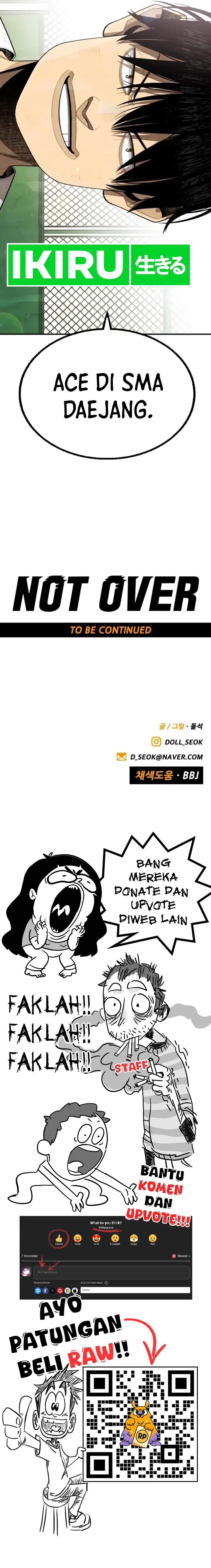 Not Over Chapter 33 Gambar 19