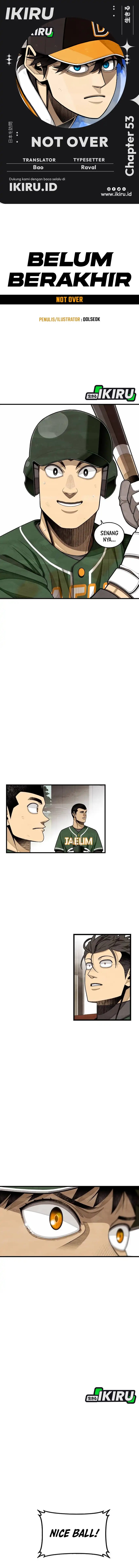 Not Over Chapter 53 Gambar 1