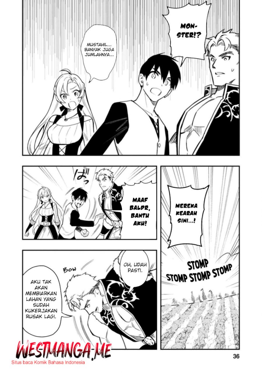 Noumin Kanren no Skill bakka Agetetara Naze ka Tsuyoku Natta Chapter 36.2 Gambar 16