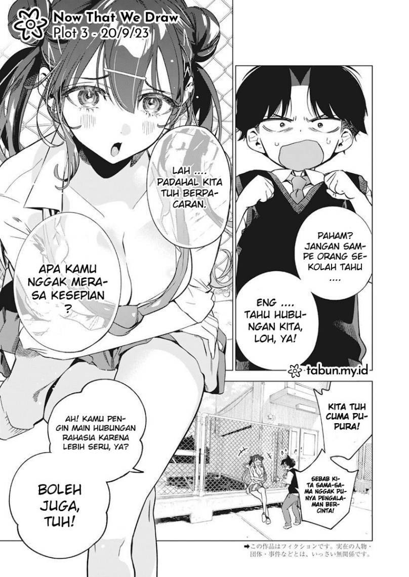 Now That We Draw (Kakunaru Ue wa) Chapter 03 Gambar 4
