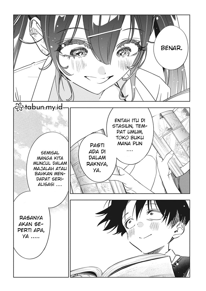 Now That We Draw (Kakunaru Ue wa) Chapter 18 Gambar 19