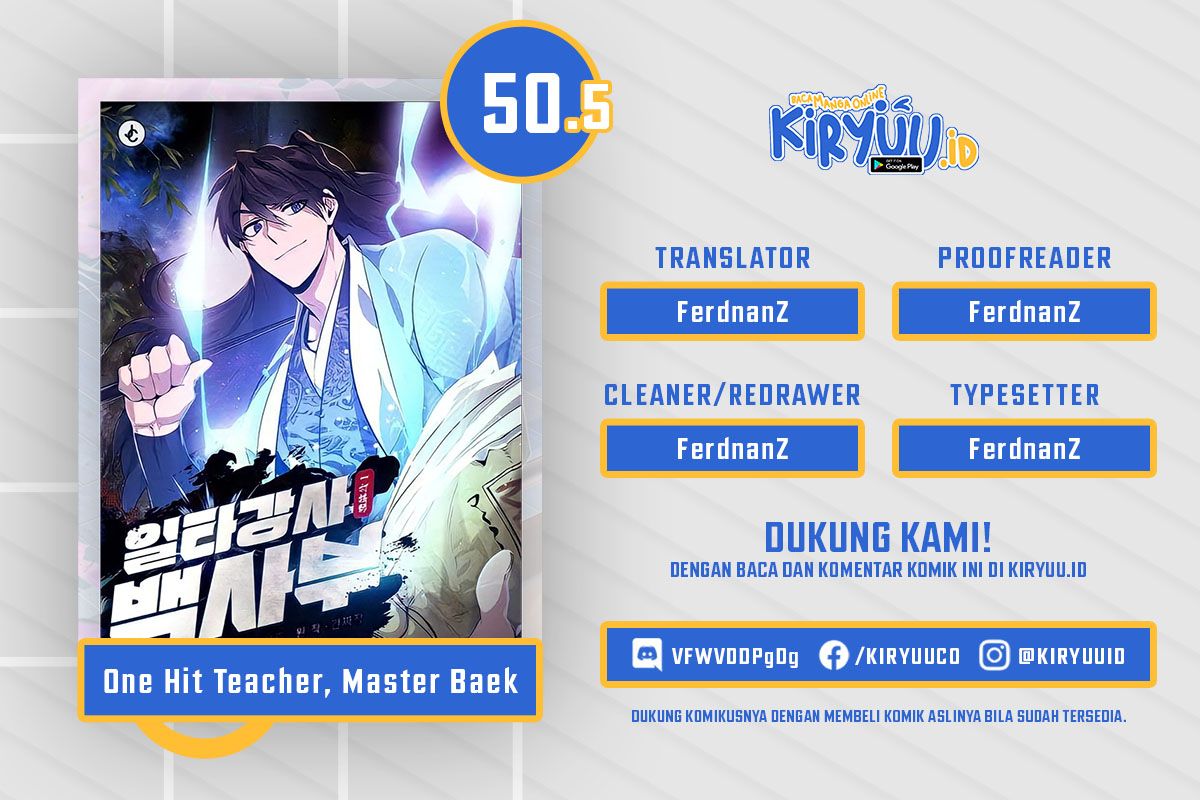 Number One Star Instructor Master Baek Chapter 50.5 Gambar 1