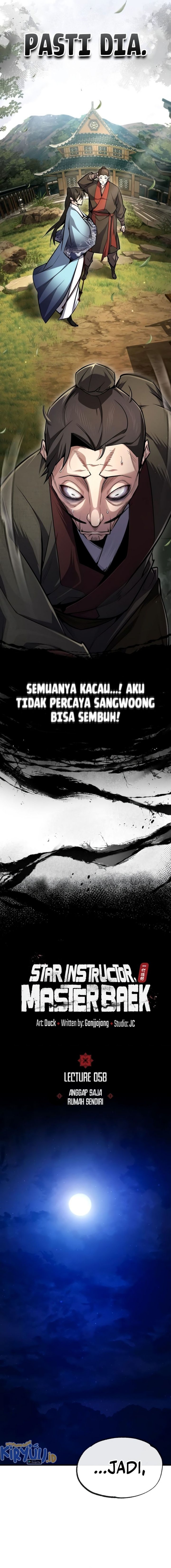 Number One Star Instructor Master Baek Chapter 58 Gambar 8