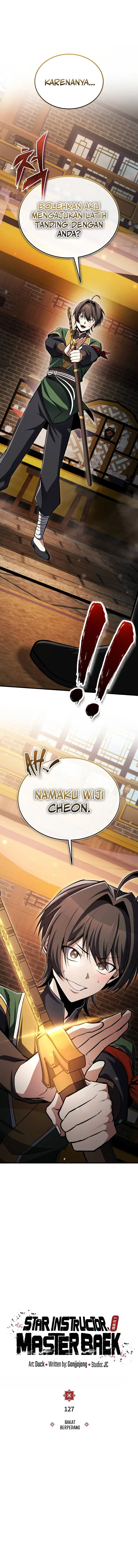 Number One Star Instructor Master Baek Chapter 127 Gambar 1