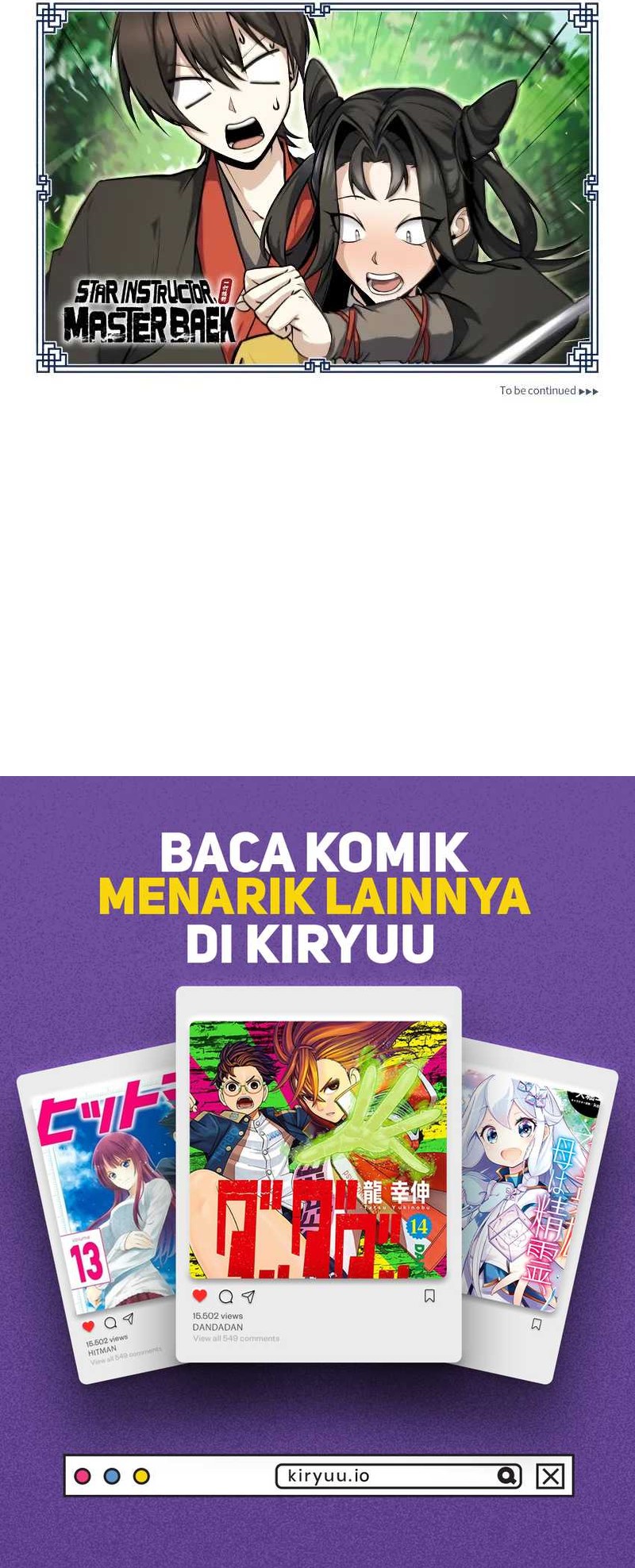 Number One Star Instructor Master Baek Chapter 134 Gambar 31