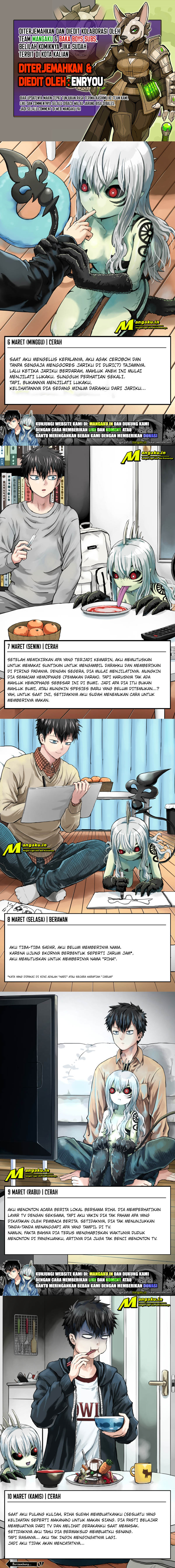 Observation Diary On A Creature I Picked Up Chapter 06-10 Gambar 1