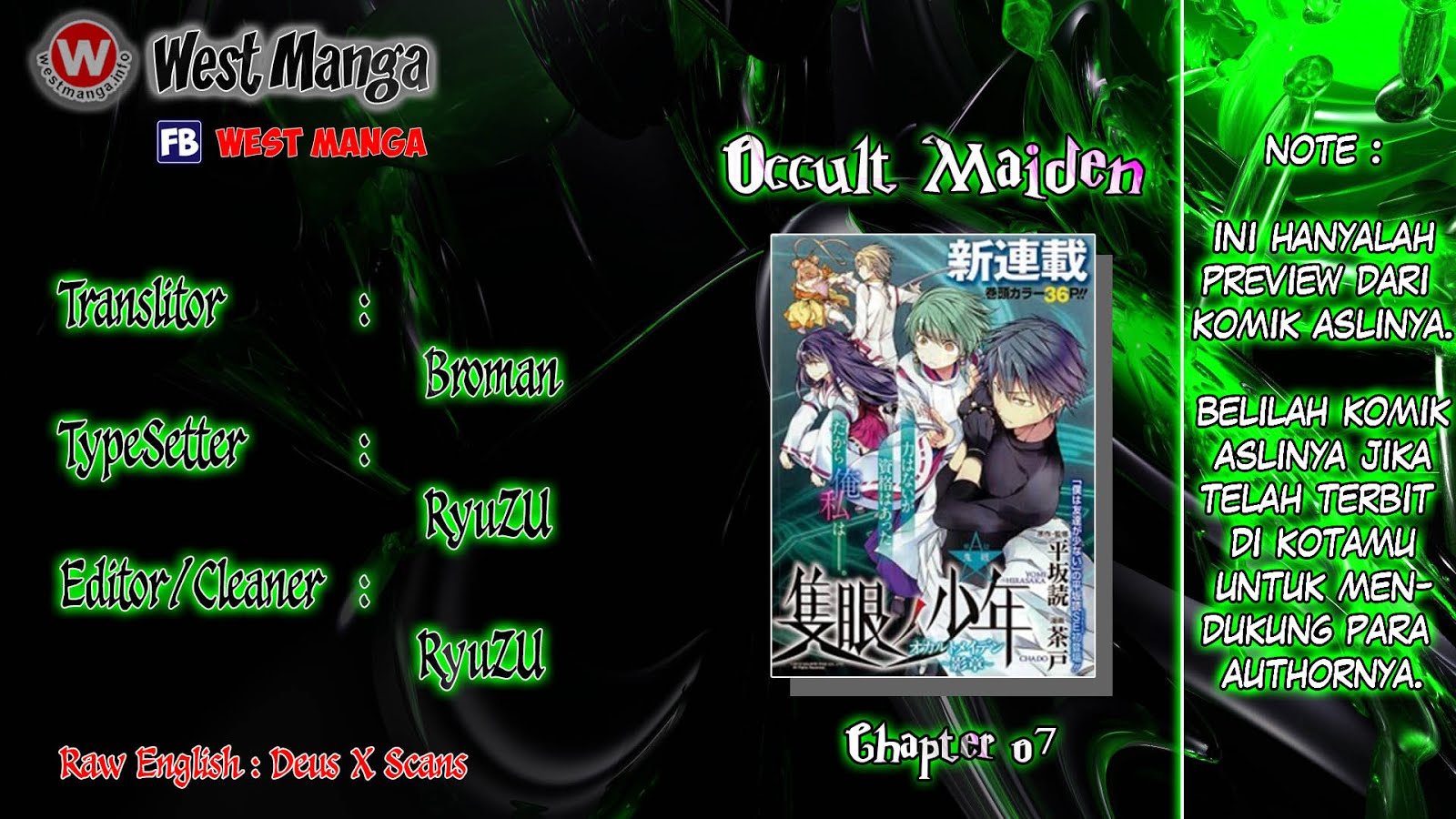 Occult Maiden: Hi Shou – Oni wo Tsugu Shounen Chapter 07 Gambar 3
