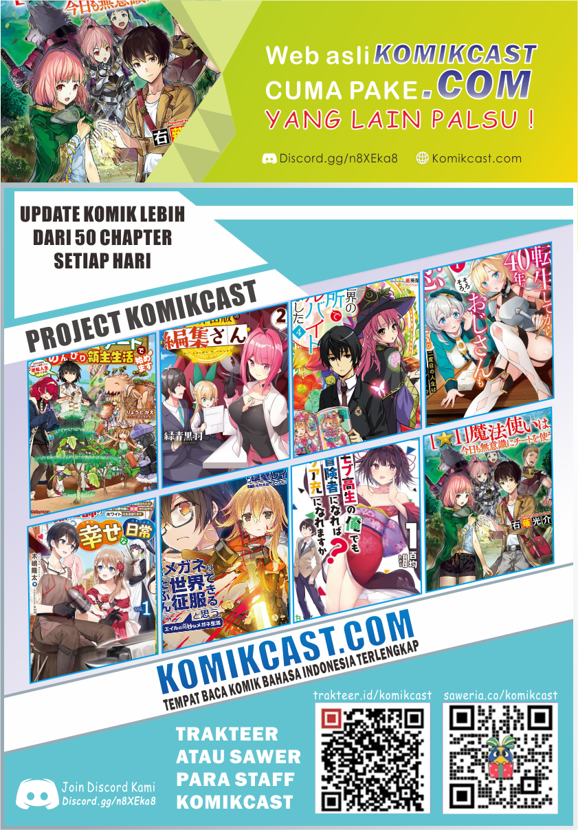 Ochikobore Mahou Tsukai Wa, Kyou Mo Muishiki Ni Cheat Wo Tsukau Chapter 02 Gambar 27