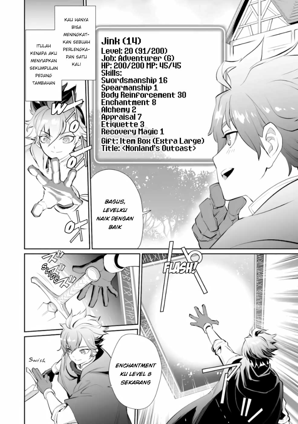 Ochikobore Kuni o Deru ~ Jitsuwa sekai de 4 Hitome no Fuyo-Jutsu-shidatta Kudan ni Tsuite ~ (After Being Deported From The Country, I Became The 4th Enchanter in The World) Chapter 02 Gambar 5