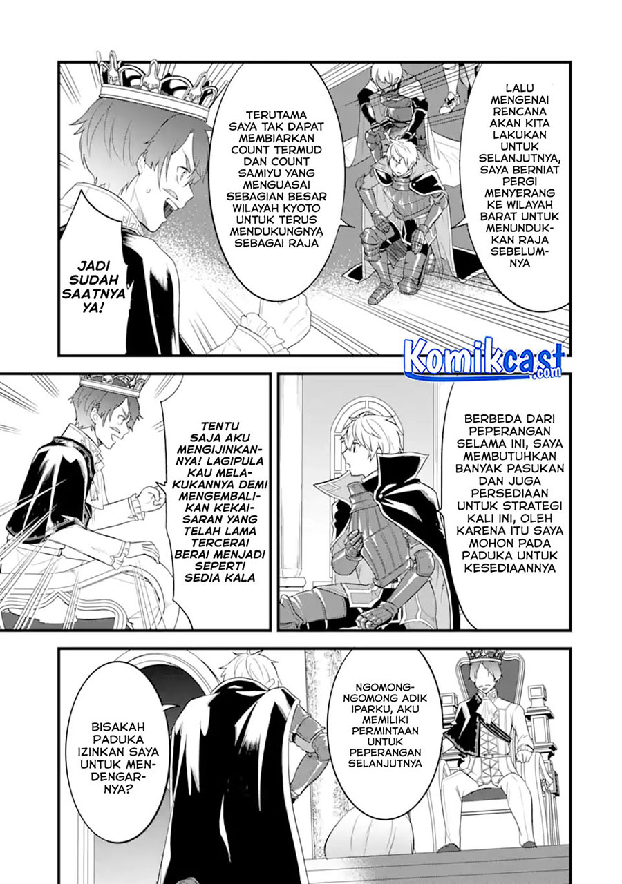 Oda Nobunaga to Iu Nazo no Shokugyo ga Mahou Kenshi yori Cheat Dattanode, Oukoku wo Tsukuru Koto ni Shimashita Chapter 32.1 Gambar 14