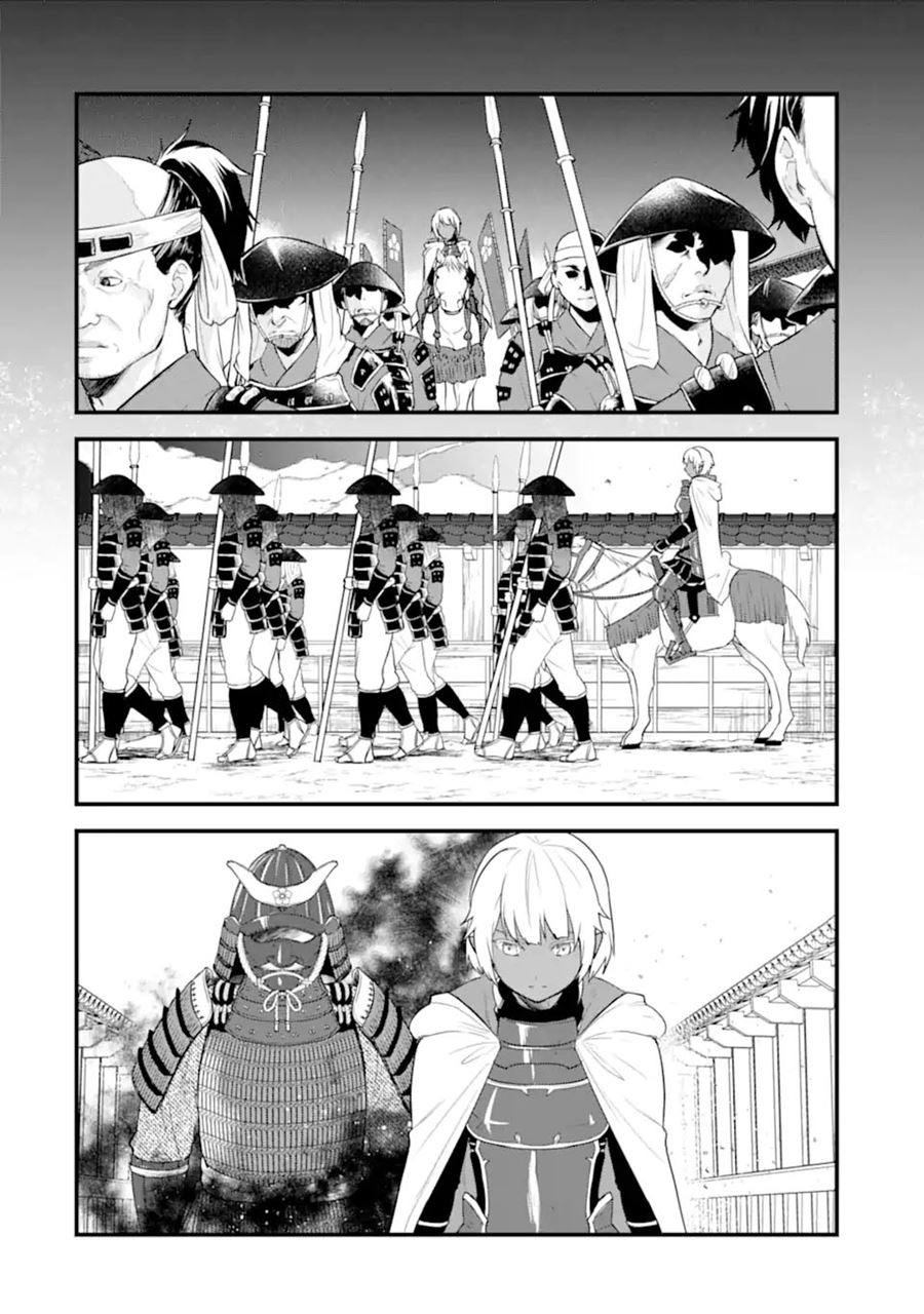 Oda Nobunaga to Iu Nazo no Shokugyo ga Mahou Kenshi yori Cheat Dattanode, Oukoku wo Tsukuru Koto ni Shimashita Chapter 33.1 Gambar 13