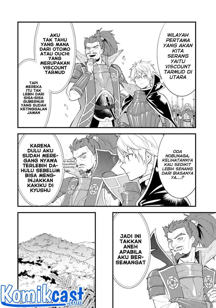 Oda Nobunaga to Iu Nazo no Shokugyo ga Mahou Kenshi yori Cheat Dattanode, Oukoku wo Tsukuru Koto ni Shimashita Chapter 37.1 Gambar 5