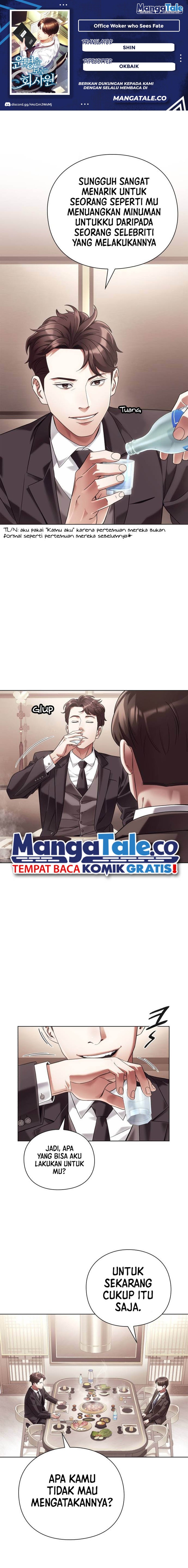 Office Worker Who Sees Fate Chapter 41 Gambar 1