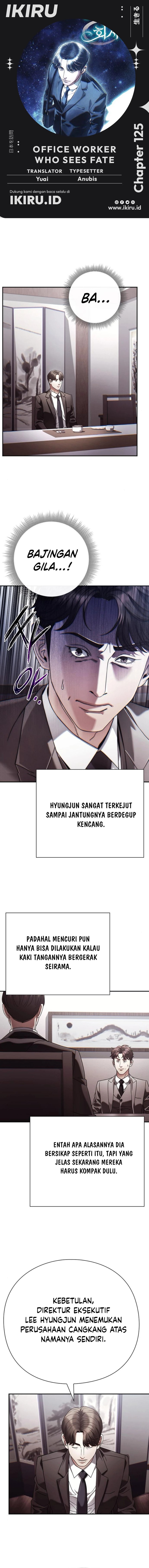 Office Worker Who Sees Fate Chapter 125 Gambar 1