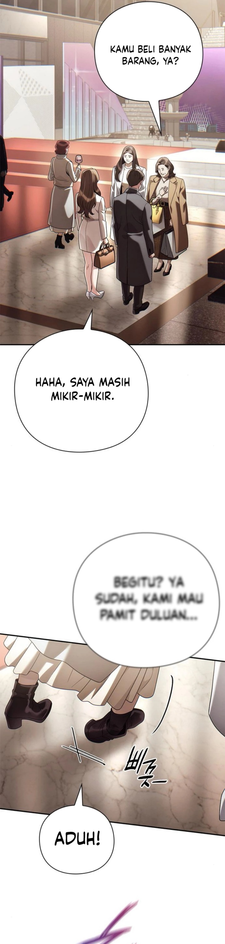 Office Worker Who Sees Fate Chapter 128 Gambar 41