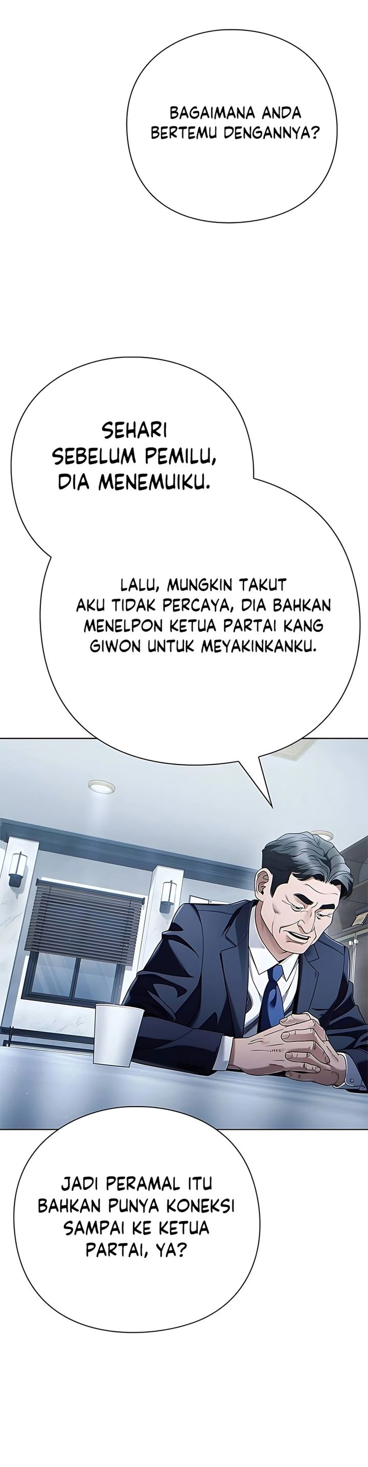 Office Worker Who Sees Fate Chapter 136 Gambar 33
