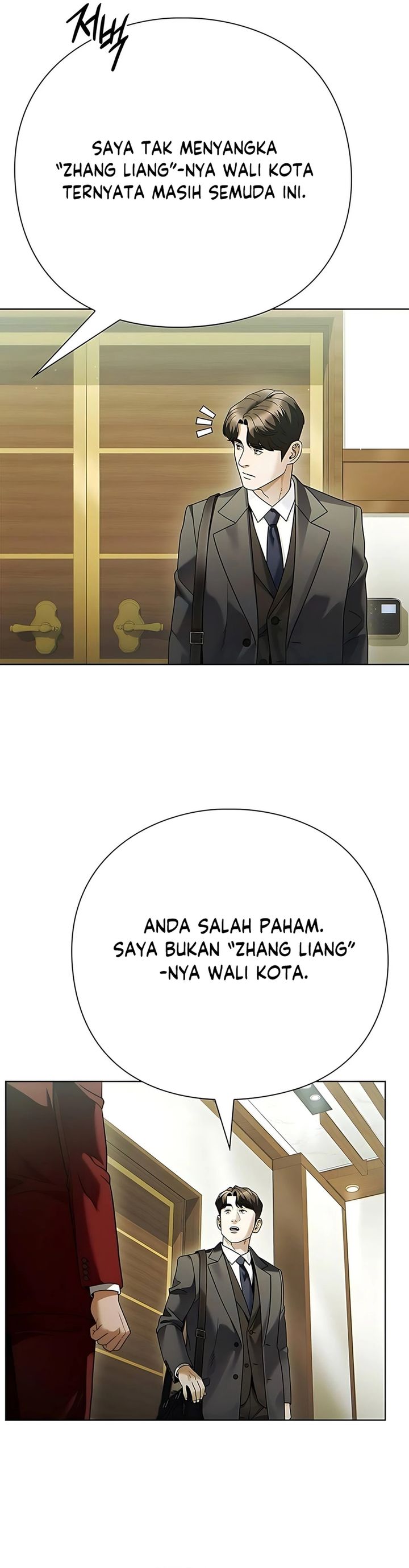 Office Worker Who Sees Fate Chapter 136 Gambar 37