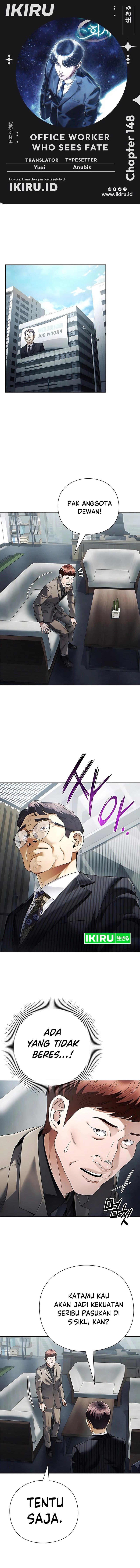 Office Worker Who Sees Fate Chapter 148 Gambar 1