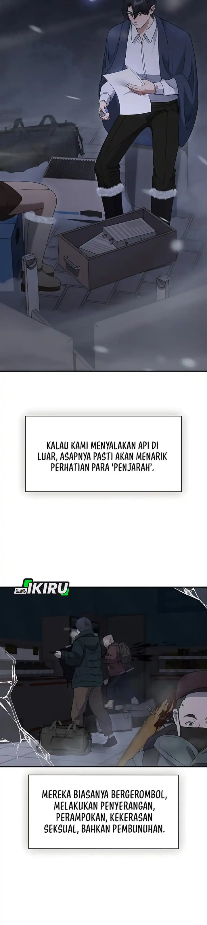 Office Worker in the Ice Age Apocalypse Chapter 10 Gambar 22