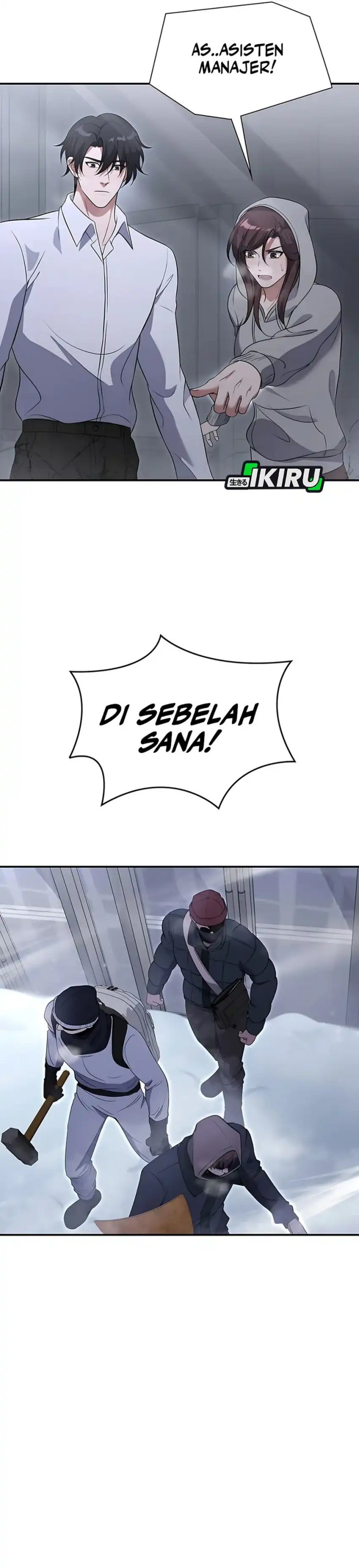 Office Worker in the Ice Age Apocalypse Chapter 10 Gambar 37