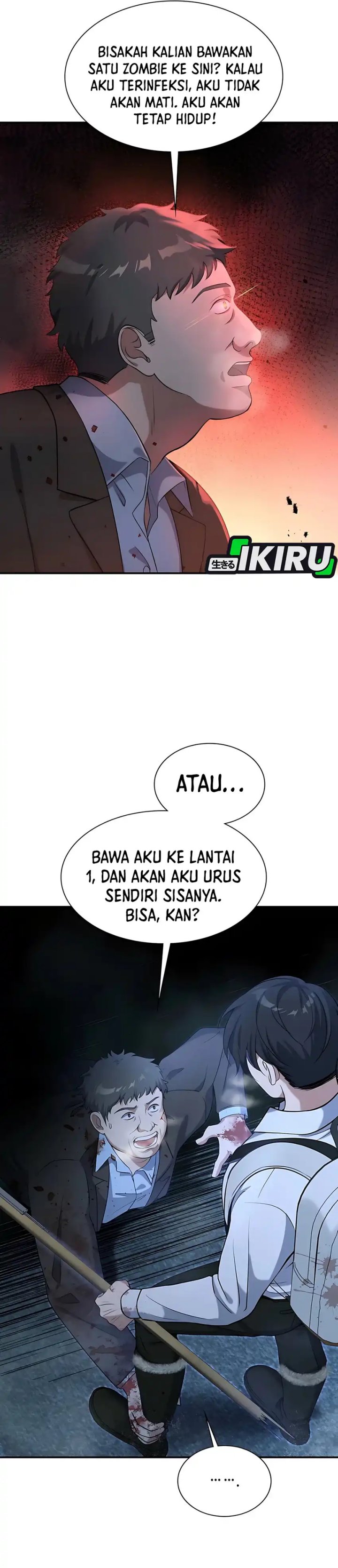 Office Worker in the Ice Age Apocalypse Chapter 11 Gambar 41