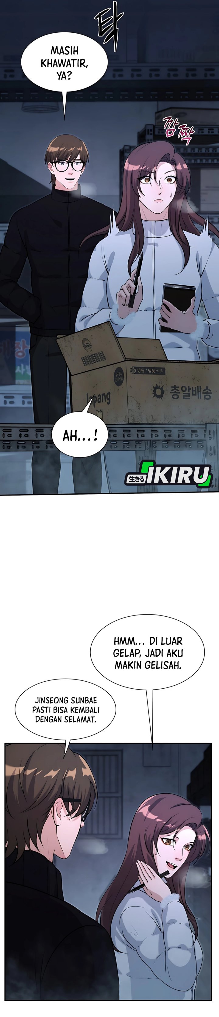 Office Worker in the Ice Age Apocalypse Chapter 25 Gambar 15