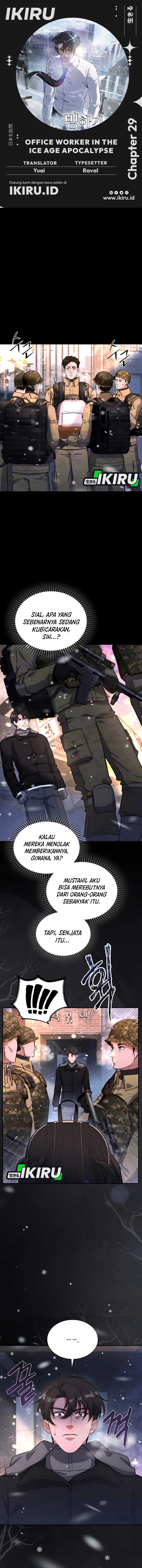 Office Worker in the Ice Age Apocalypse Chapter 29 Gambar 1