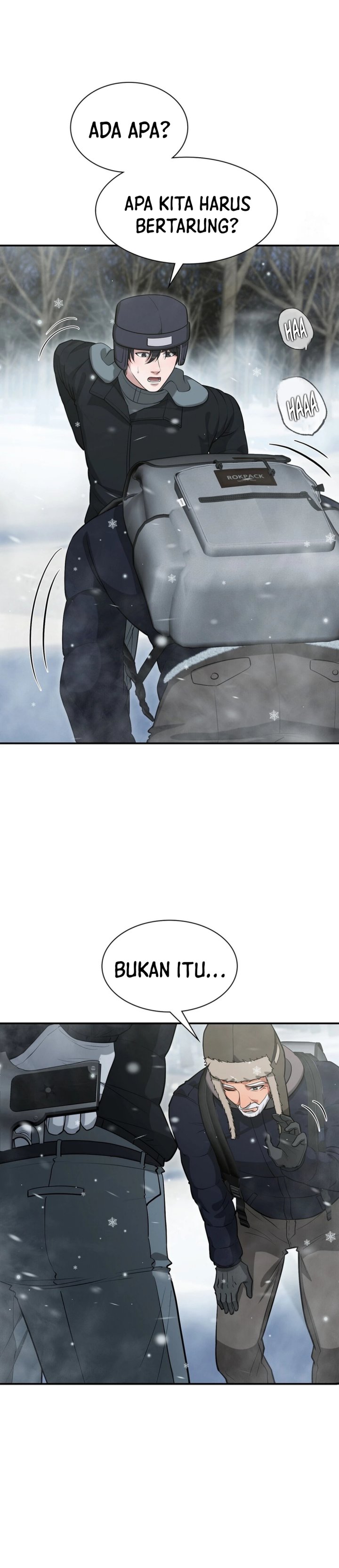 Office Worker in the Ice Age Apocalypse Chapter 35 Gambar 17