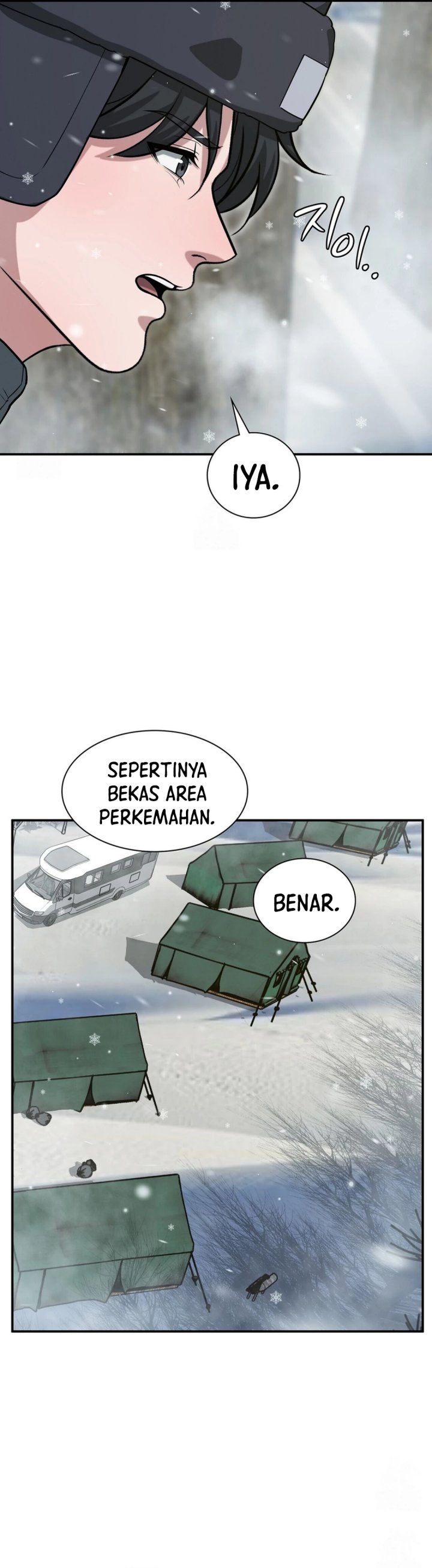 Office Worker in the Ice Age Apocalypse Chapter 35 Gambar 21