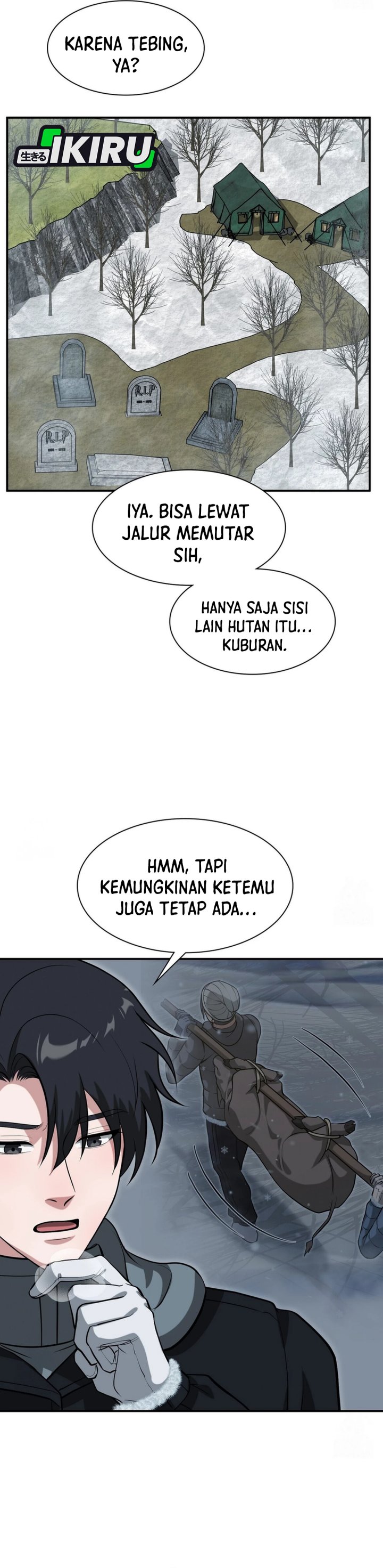 Office Worker in the Ice Age Apocalypse Chapter 35 Gambar 29