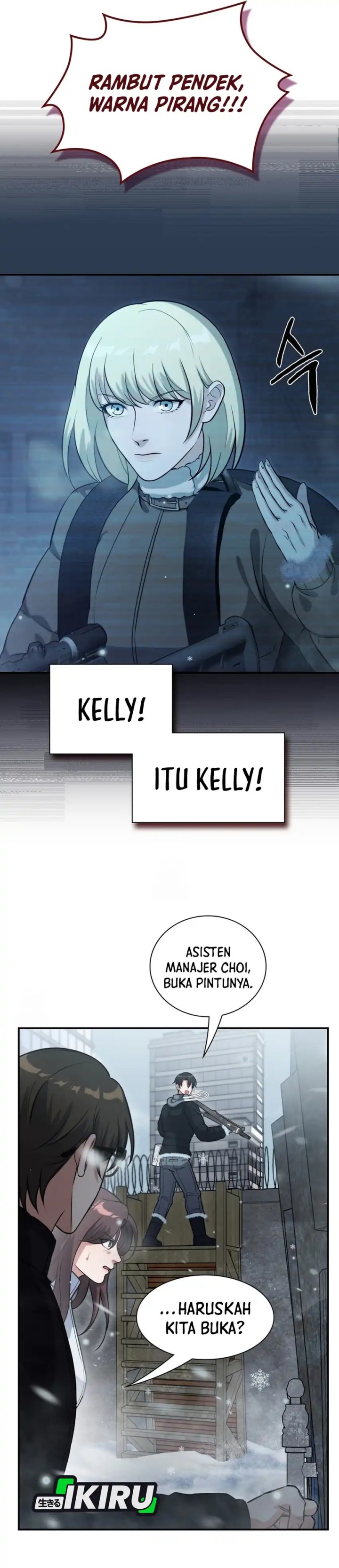 Office Worker in the Ice Age Apocalypse Chapter 38 Gambar 16