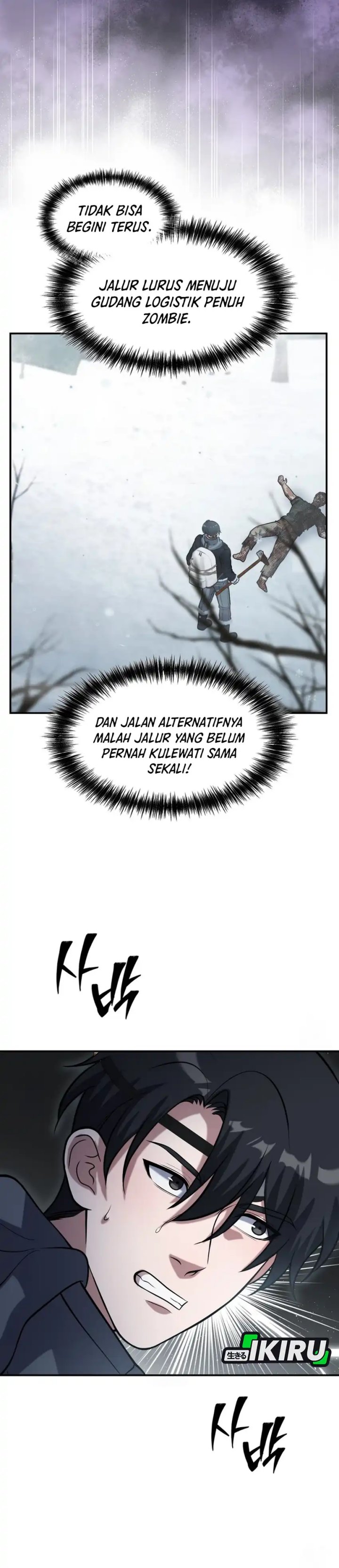 Office Worker in the Ice Age Apocalypse Chapter 42 Gambar 21