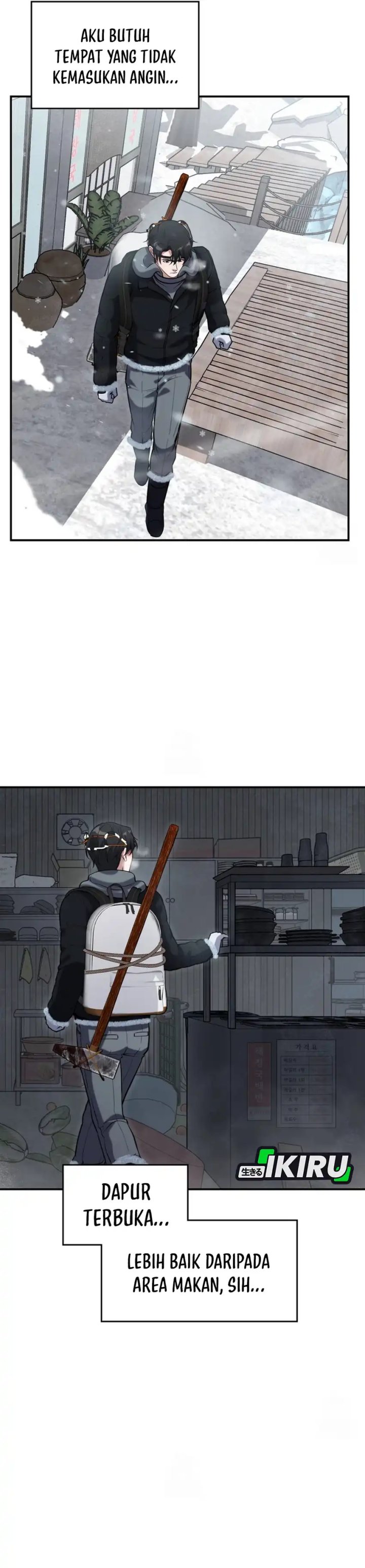 Office Worker in the Ice Age Apocalypse Chapter 42 Gambar 27