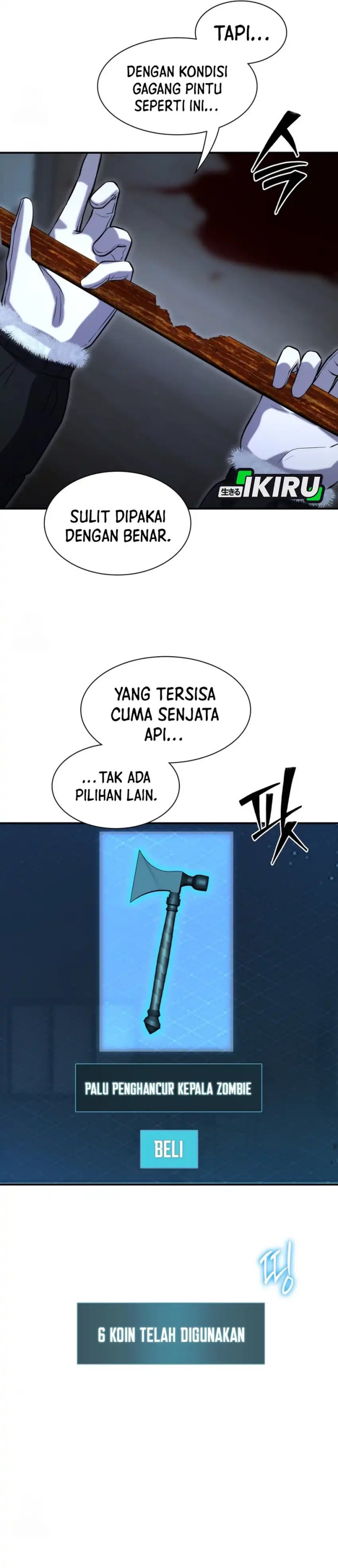 Office Worker in the Ice Age Apocalypse Chapter 42 Gambar 36