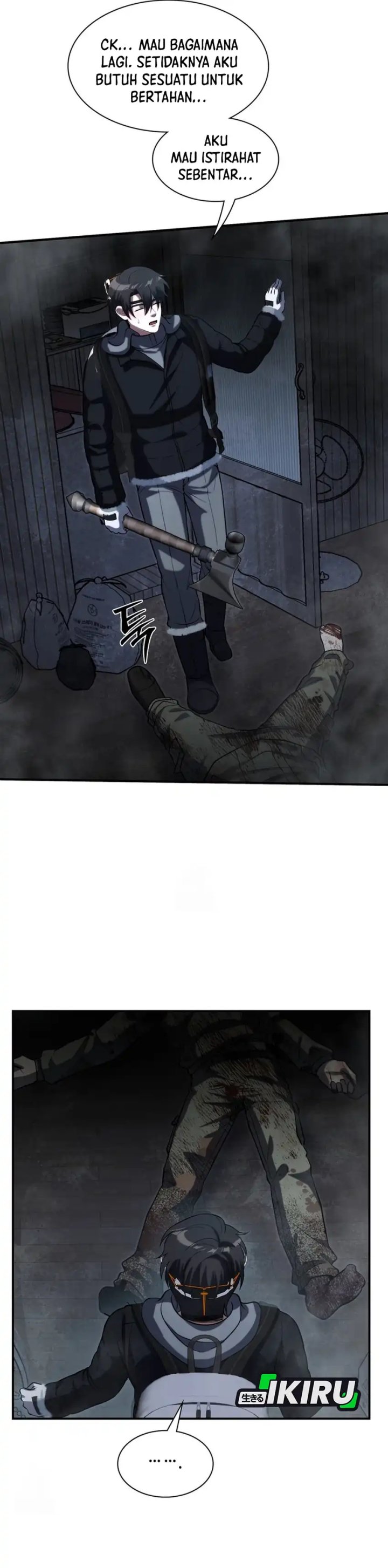 Office Worker in the Ice Age Apocalypse Chapter 42 Gambar 38